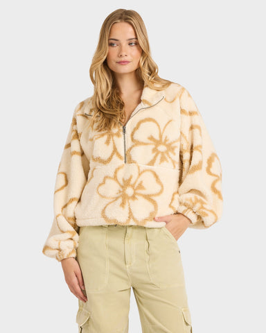BILLABONG Last Time Half Zip Crew -