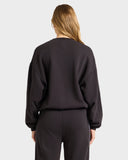 BILLABONG Swipe Right Kendall Crew - OFF BLACK