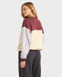 BILLABONG Get It Kendall Crew Neck - PINOT