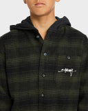 BILLABONG Boys Baja Surf Flannel - BLACK