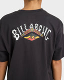 BILLABONG Boys Otis Arch Short Sleeve Tee - BLACK