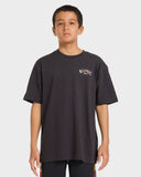 BILLABONG Boys Otis Arch Short Sleeve Tee - BLACK
