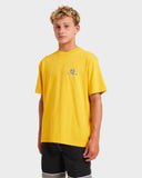 BILLABONG Boys Bio Wave Short Sleeve OG - YELLOW