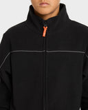 BILLABONG Boys Spec Polar Zip Up - BLACK