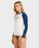 BILLABONG Billa Tripper Long Sleeve Sunshirt  - WHITE