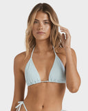 BILLABONG Summer Hi Remi Tri Bikini Top - SKY BLUE