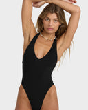 BILLABONG Sol Searcher Halter 1pc - BLACK