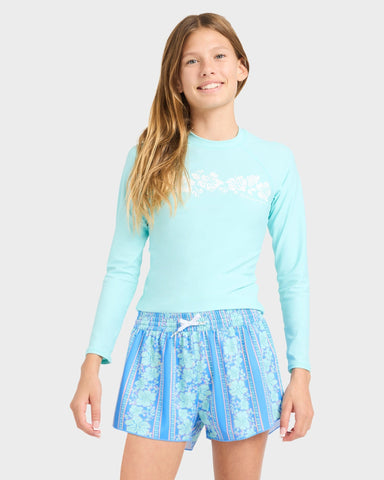 BILLABONG Girls Swim Volley - HAPPY HIBISCUS