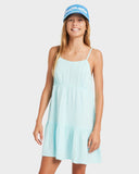 BILLABONG Wave After Wave Junior Mini Dress - SEA MIST