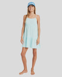 BILLABONG Wave After Wave Junior Mini Dress - SEA MIST