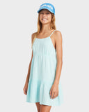 BILLABONG Wave After Wave Junior Mini Dress - SEA MIST