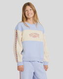 BILLABONG  Girls Old Dayz Crew - TWILIGHT BLUE