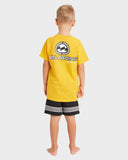 BILLABONG Groms Spec Biowave SS OG - YELLOW