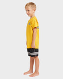 BILLABONG Groms Spec Biowave SS OG - YELLOW