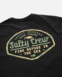 SALTY CREW Border Fill Classic Short Sleeve Tee - BLACK