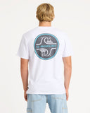 QUIKSILVER Sequel Short Sleeve Tee - WHITE