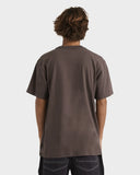 QUIKSILVER Retro Box Tee - CHOC BROWN