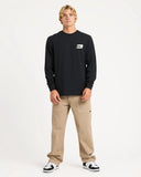 QUIKSILVER Reflex Long Sleeve Tee - BLACK