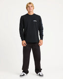 QUIKSILVER Warp Drive Long Sleeve Tee - BLACK