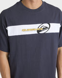 QUIKSILVER Tilt Panel Tee - DARK NAVY