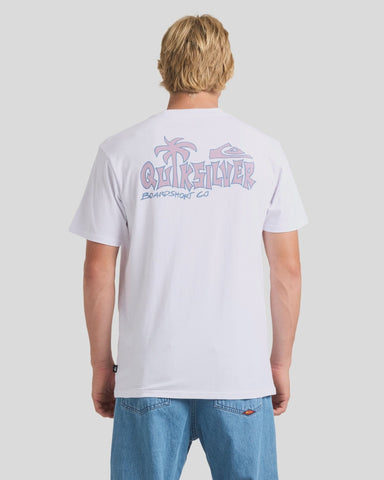 QUIKSILVER Palm Relax Tee - WHITE