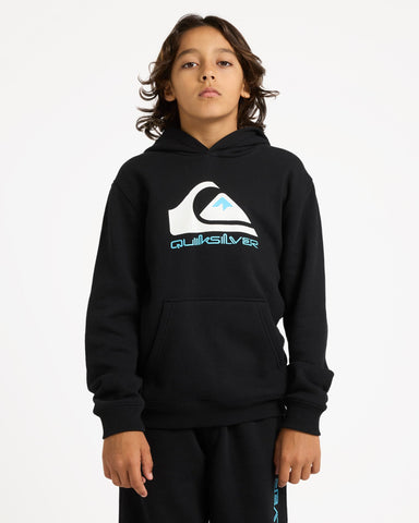 QUIKSILVER Comp Logo Hoodie Youth - BLACK