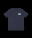 QUIKSILVER Youth Starfish Stamp Short Sleeve T-Shirt - DARK NAVY
