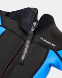 QUIKSILVER Prologue Toddler  Back Zip 3/2 Wetsuit - PALACE BLUE