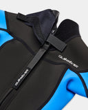 QUIKSILVER 1.5MM Prologue Short Sleeve Wetsuit - PLALACE BLUE