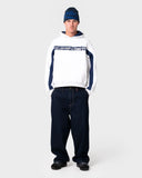 RUSTY Big Ticket Hooded Fleece - ECRU MARLE