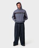RUSTY Big Ticket Hooded Fleece - STEEL