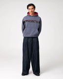 RUSTY Big Ticket Hooded Fleece - STEEL
