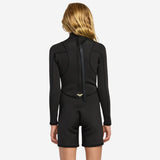 ROXY 2/2 Girls Prologue LS Springsuit - BLACK