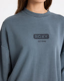 ROXY Heading Out Crew - DARK SLATE