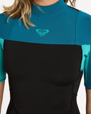 ROXY Womens 2/2mm Prologue+ Back Zip Springsuit - BALTIC