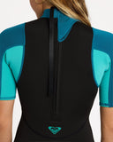 ROXY Womens 2/2mm Prologue+ Back Zip Springsuit - BALTIC