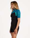 ROXY Womens 2/2mm Prologue+ Back Zip Springsuit - BALTIC
