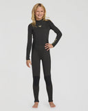 ROXY Prologue Girls Back Zip 3/2 Wetsuit - BLACK