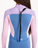 ROXY Prologue Girls Back Zip 3/2 Wetsuit - VIOLA