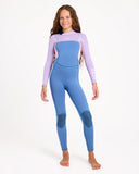 ROXY Prologue Girls Back Zip 3/2 Wetsuit - VIOLA