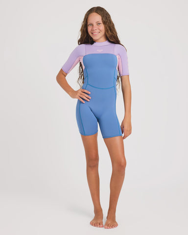 ROXY Prologue Girls 2-16 2/2mm Springsuit - VIOLA