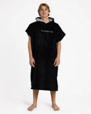 QUIKSILVER Core Hoody Towel - BLACK/JET BLACK