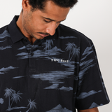 TOWN & COUNTRY - Turtle Bay S/S Polo - NAVY