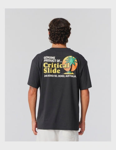 CRITICAL SLIDE Oasis Tee 2026 - VINTAGE BLACK