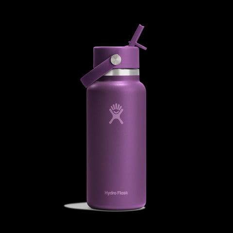 HYDRO FLASK 32 Oz Wide Flex Straw Cap - BEACHPLUM
