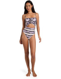 BILLABONG Forevermore Summer Bandeau One Piece - BLACK PEBBLE