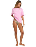 ROXY Swell Tee - PINK FROSTING