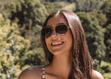 CARVE Solana Gloss Gold-Black Metal Gradient Grey Lens