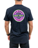 MR ZOGS SEX WAX Fluoro Short Sleeve Tee - BLACK