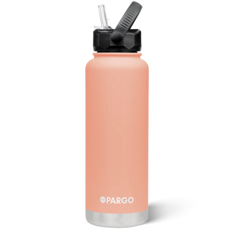 PROJECT PARGO - Premium Insulated Stainless Sports Bottle 1200ml / 40oz - CORAL PINK